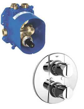 Grohe&nbsp;Grohtherm 2000 Therm. Shower Mixer Trim