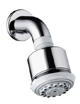 Hansgrohe&nbsp;Clubmaster 3jet EcoSmart overhead shower With Shower Arm - 26606000