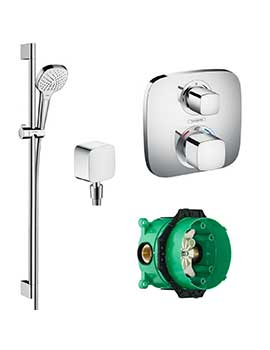 Hansgrohe&nbsp;Soft Cube Valve with Croma Select Rail Kit - 88101014