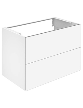 Keuco X-line 2 Drawer Vanity Unit 800 x 605mm - 32963