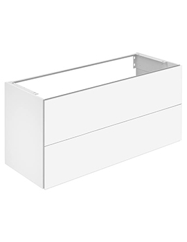 Keuco X-line 2 Drawer Vanity Unit 1200 x 605mm - 32983
