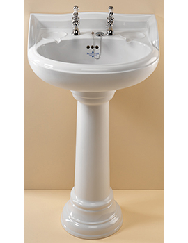 Silverdale Traditional&nbsp;Nouveau 580mm Wash Basin