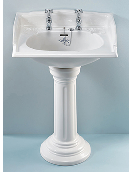 Silverdale Traditional&nbsp;Victorian 635mm Wash Basin