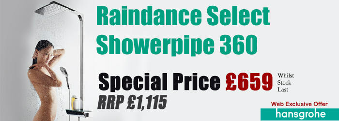 Hansgrohe Raindance Select Showerpipe 360
