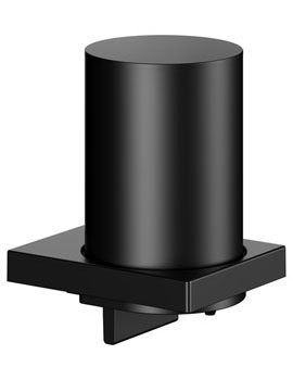 Edition 11 Lotion dispenser with holder and pump black matt - 11152379000