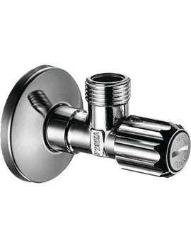 Angle valve with micro filter ?inch chrome - 13904000
