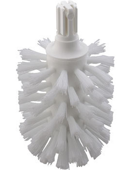 Replacement toilet brush white without handle white - 40088000