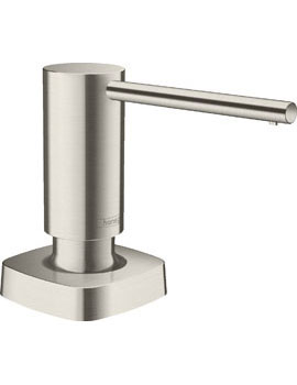 Hansgrohe A71 Soap dispenser stainless steel finish - 40468800