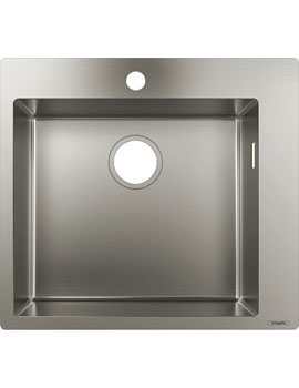 S71 S711-F450 Built-in sink 450 stainless steel - 43301800