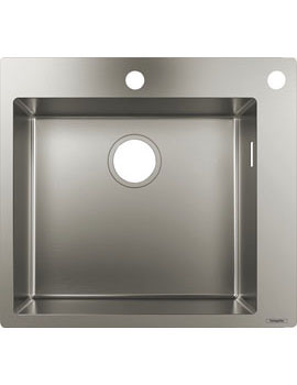 S71 S712-F450 Built-in sink 450 stainless steel - 43305800