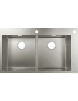 S71 S712-F765 Built-in sink 370/370 stainless steel - 43311800