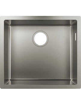 S71 S719-U500 Undermount sink 500 stainless steel - 43427800