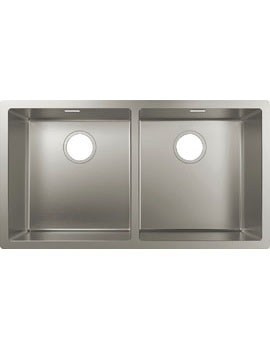S71 S719-U765 Undermount sink 370/370 stainless steel - 43430800