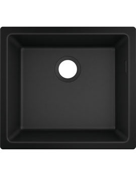 S51 S510-U450 Undermount sink 450 graphite black - 43431170