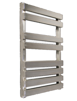 Abacus Abacus Elegance Kubik Towel Radiator Stainless Steel