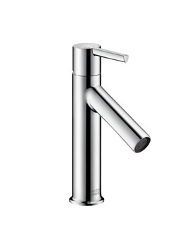 Axor Starck single lever basin mixer 100 CoolStart with lever handle with pop-up waste set