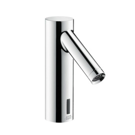 Hansgrohe Starck Axor electronic basin mixer with preset temperature battery operated without pop-up