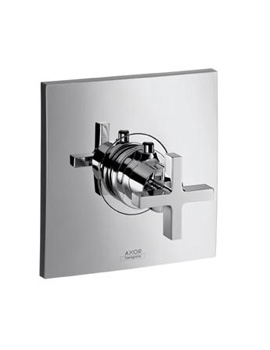 Axor Citterio Highflow thermostat with cross handle 39716000