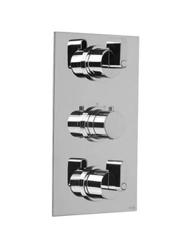 M3 3 control Thermostatic Shower Valve with 2 way diverter