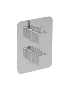 Mini Square Concealed Thermostatic Shower Valve