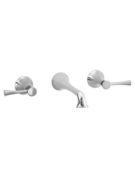 Brookhaven 3 Hole Wall Basin Mixer Lever - 31110BS.U