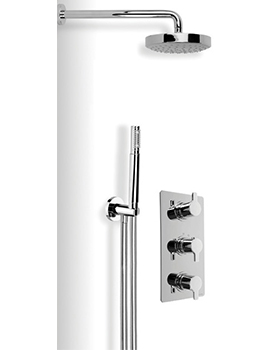 Cifial Coule Thermostatic Wetroom Shower Kit - 600305CL