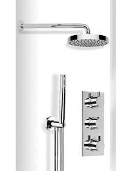 Technovation 465 Thermostatic Wetroom Shower Kit - 600305TH