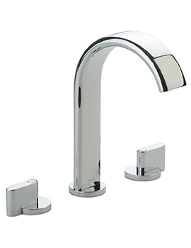 Technovation M3 3 Hole Deck Basin Mixer - 31140M3.U