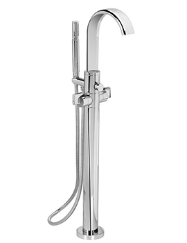 Technovation M3 Single Leg Floor Standing Bath/Shower Mixer - 31721M3