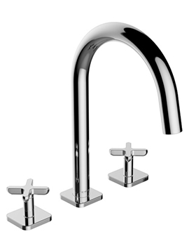 Cifial Texa 3 Hole Deck Bath Mixer - 31430TX