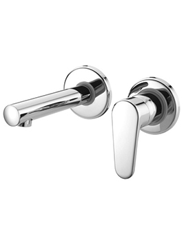 Viva 2 Hole Wall Basin Mixer - 32402VV