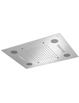 Chromotherapy Side Lit 630 x 480mm Concealed Head With Built-in Bluetooth and Sound System - 1966072