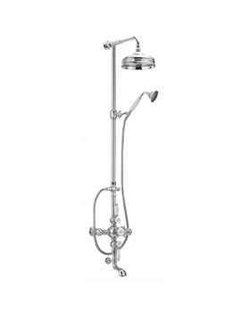 Traditional Thermostatic Bath/Shower Column - 700900TD