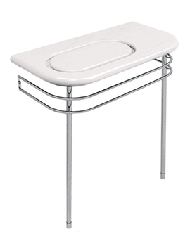 Cifial Techno S3 Double Rail Stainless Steel Tublar Support Legs for Full Sized Marble Basin - 17003S3-629