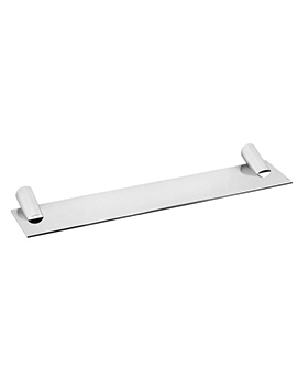 Cifial AR110 White Corian Metal Shelf (600mm) - 12600TH