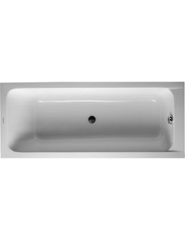 Duravit D-Code 1700 x 700mm Bath Tub with Central Outlet