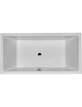 Starck  Built-in Bathtub with Two Backrest Slope 1800 x 900 mm