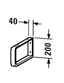 Duravit PuraVida Console Support