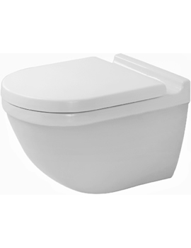 Duravit Duravit Starck 3 Wallmounted WC Pan with invisible fixing