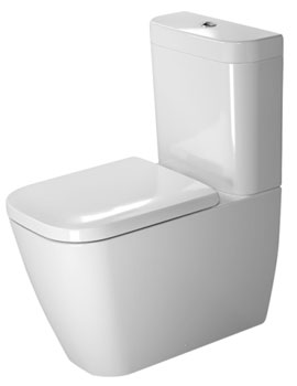Duravit Happy D2 Close Coupled Toilet With Cistern and Seat