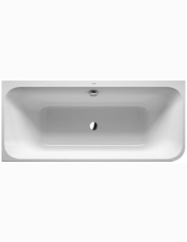 Duravit Happy D2 Corner Left Bathtub With Integrated Panel