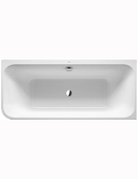Duravit Happy D2 Corner Right Bathtub With Integrated Panel