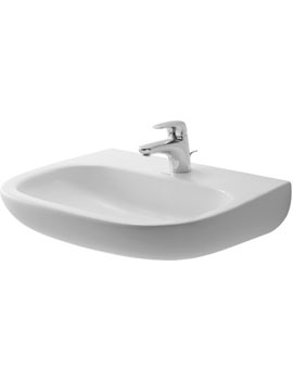 Duravit D-Code 600mm Basin without Overflow