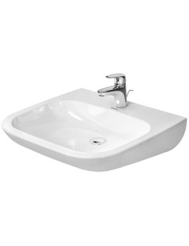 Duravit D-Code 600 x 550mm Basin without Overflow
