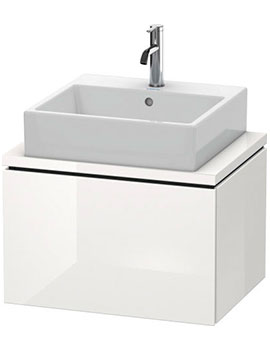 Duravit L-Cube 620 x 477mm Single Drawer Vanity Unit For Console