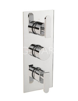 Eclipse Thermostatic Shower Valve with 3 Way Diverter