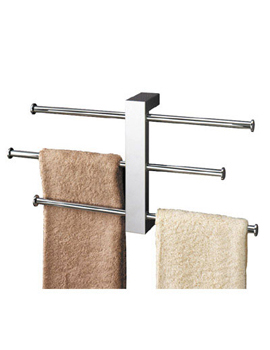 Gedy Complements Bridge Towel Holder Wall Mounted