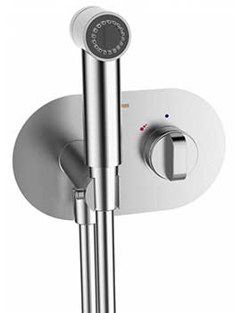 Intimixer Round Horizontal Built-In Thermostatic Shower - 08315320