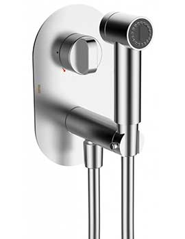 Intimixer Round Vertical Built-In Thermostatic Shower - 08316320