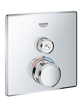 SmartControl Thermostat for concealed installation with one valve